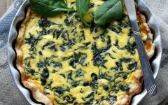 Quiche Funcional de Espinafre Com Farinha de Amêndoas – Receita e Benefícios