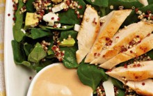 Salada de Espinafre Com Frango   – Como Consumir e Receita