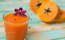 Smoothie de  Mamão e Gengibre Contra Inchaço  – Receita