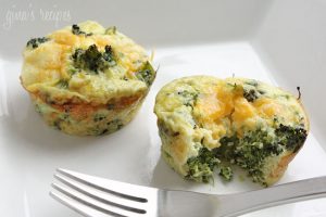 Omelete Assado Com Brócolis