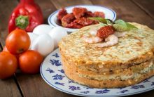 Torta Omelete de Camarão e Ricota – Como Consumir e Receita