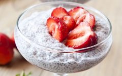 Pudim Proteico de Morango Com Chia – Receita e Benefícios