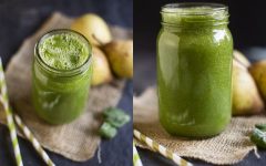 Smoothie de Espinafre e Pera Detox – Receita e Benefícios