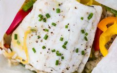 Bacalhau em Papelote Com Abobrinha na Dieta – Receita