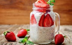 Overnight Oats de Cheesecake de Morango Emagrece – Receita e Benefícios