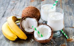 Smoothie de Coco Com Banana Acelera o Metabolismo – Receita e Benefícios