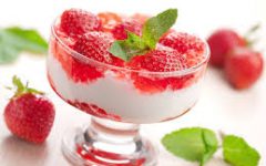 Mousse de Morango Com Iogurte – Receita e Como Consumir