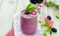 Shake de Banana e Amora Antioxidante – Receita e Benefícios